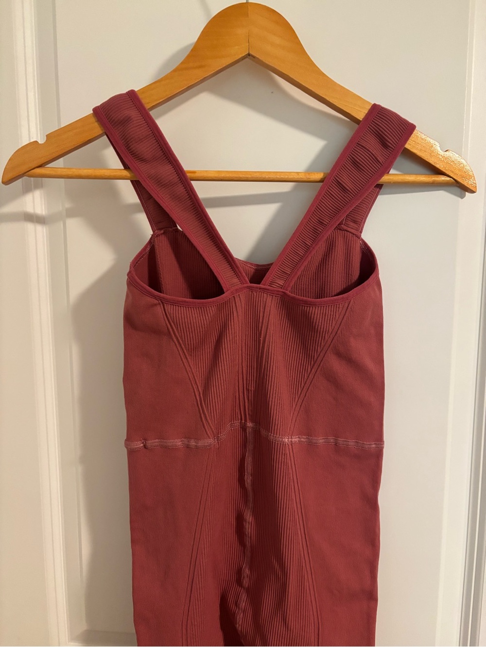 FREE PEOPLE High Fidelity Jumpsuit Onesie Woodrose Size XS/S - Picture 6 of 6